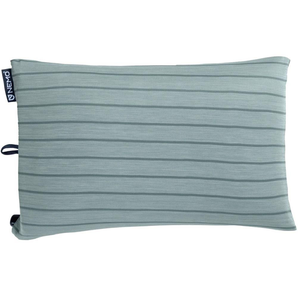 Nemo Equipment Fillo Backpacking &amp; Camping Pillow (Silt Stripe)