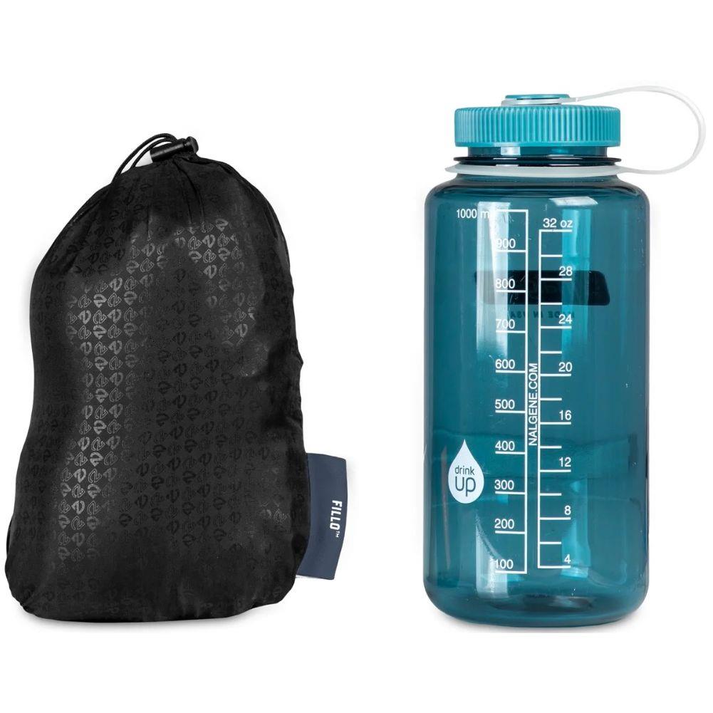 Nemo Equipment Fillo Backpacking &amp; Camping Pillow (Silt Stripe) bottle