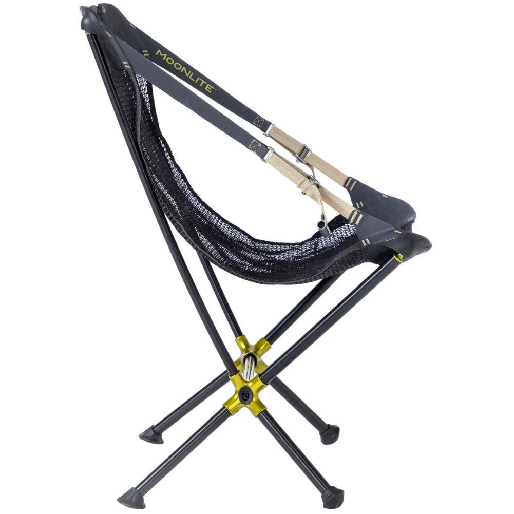 Nemo Equipment Moonlite Reclining Camping Chair (Black Pearl) side