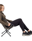 Nemo Equipment Moonlite Reclining Camping Chair (Black Pearl) sit