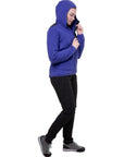 Mountain Equipment Women's Highpile Hooded Jacket (Clematis/Cosmos) to right