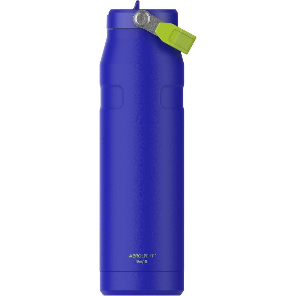 Stanley IceFlow Flip Straw 2.0 Bottle 1.06L (Cobalt Chartreuse) back