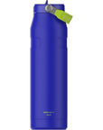 Stanley IceFlow Flip Straw 2.0 Bottle 1.06L (Cobalt Chartreuse) back