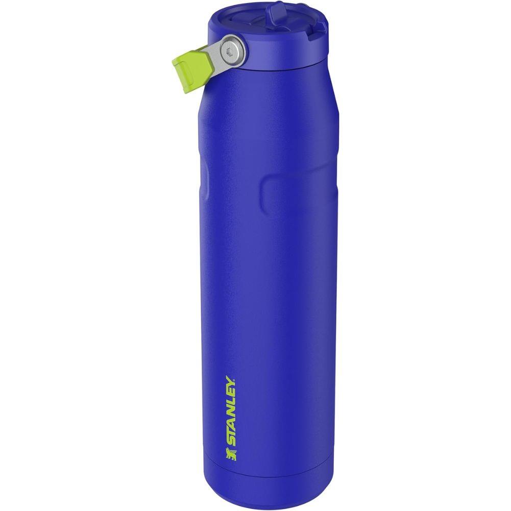 Stanley IceFlow Flip Straw 2.0 Bottle 1.06L (Cobalt Chartreuse) angle