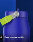 Stanley IceFlow Flip Straw 2.0 Bottle 1.06L (Cobalt Chartreuse) easy