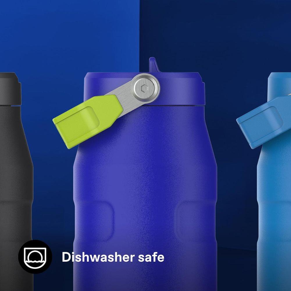 Stanley IceFlow Flip Straw 2.0 Bottle 1.06L (Cobalt Chartreuse) safe