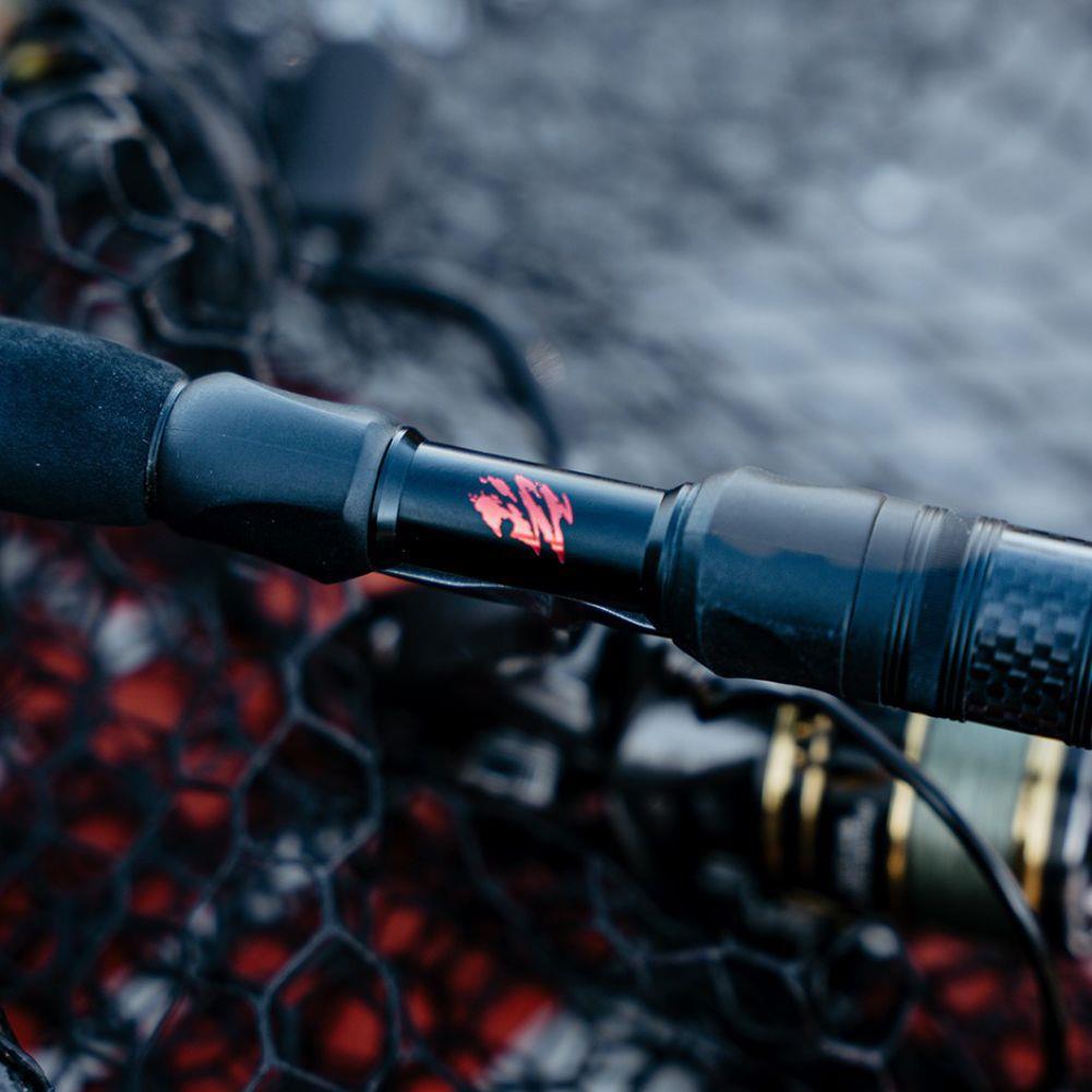 Okuma Psycho Stick to 7'3'' 5g-14g Spinning UL Fishing Rod (220cm) Close Logo