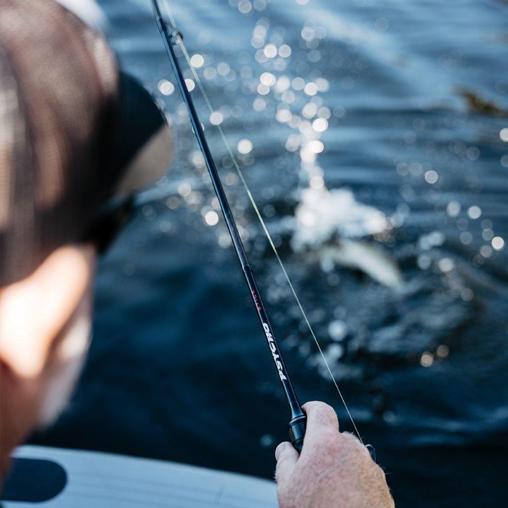 Okuma Psycho Stick to 7'3'' 5g-14g Spinning UL Fishing Rod (220cm) In Use