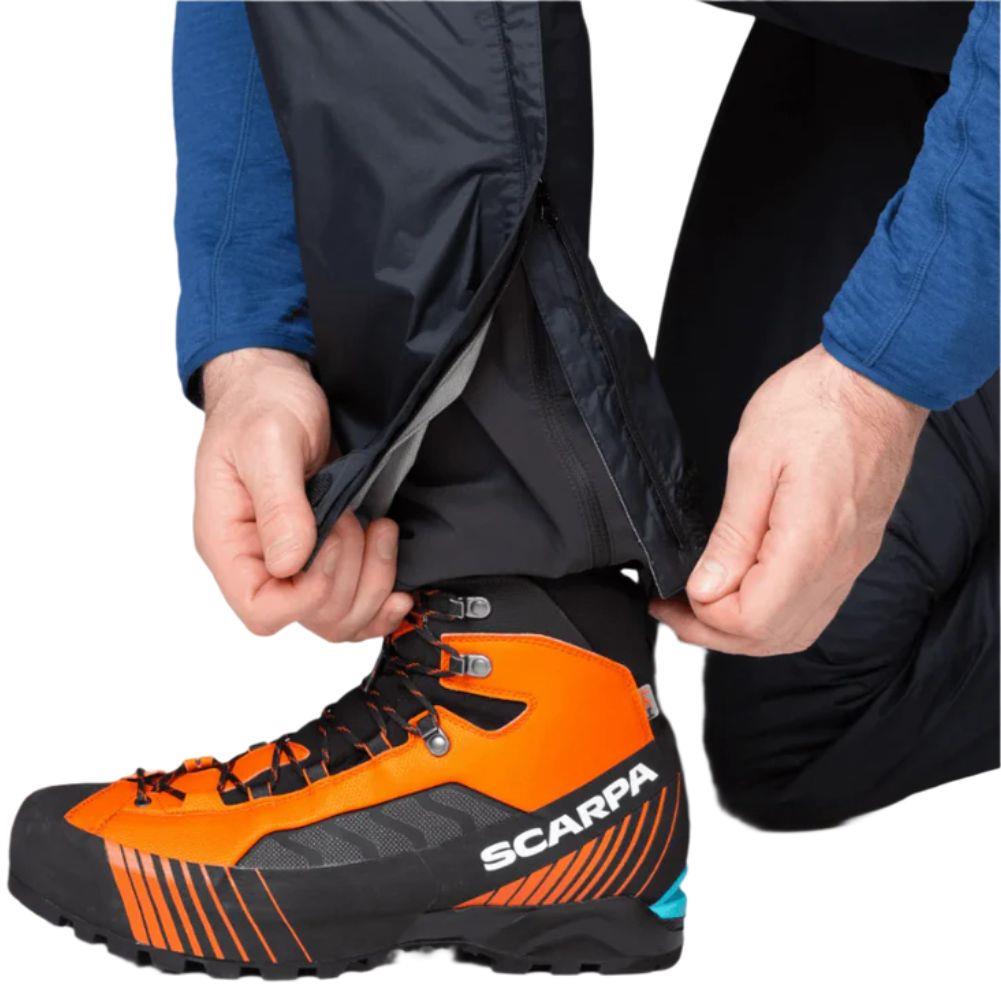 Mountain Equipment Men's Zeno FZ Pant - Regular (Black) leg