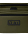 Yeti Sidekick Dry 3L Waterproof Gear Case (Olive) open