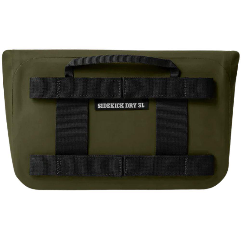 Yeti Sidekick Dry 3L Waterproof Gear Case (Olive) back