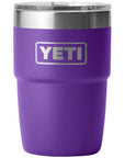 Yeti 8 oz Rambler (236 ml) Stackable Cup With DuraSip Ceramic Lining (Pace Purple)