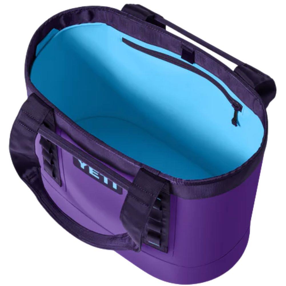 Yeti Camino 35L Carryall Tote Bag (Pace Purple/Blue) open