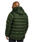 Mountain Equipment Men's Lightline Down Jacket (Conifer/Acid) - X-Large Back 