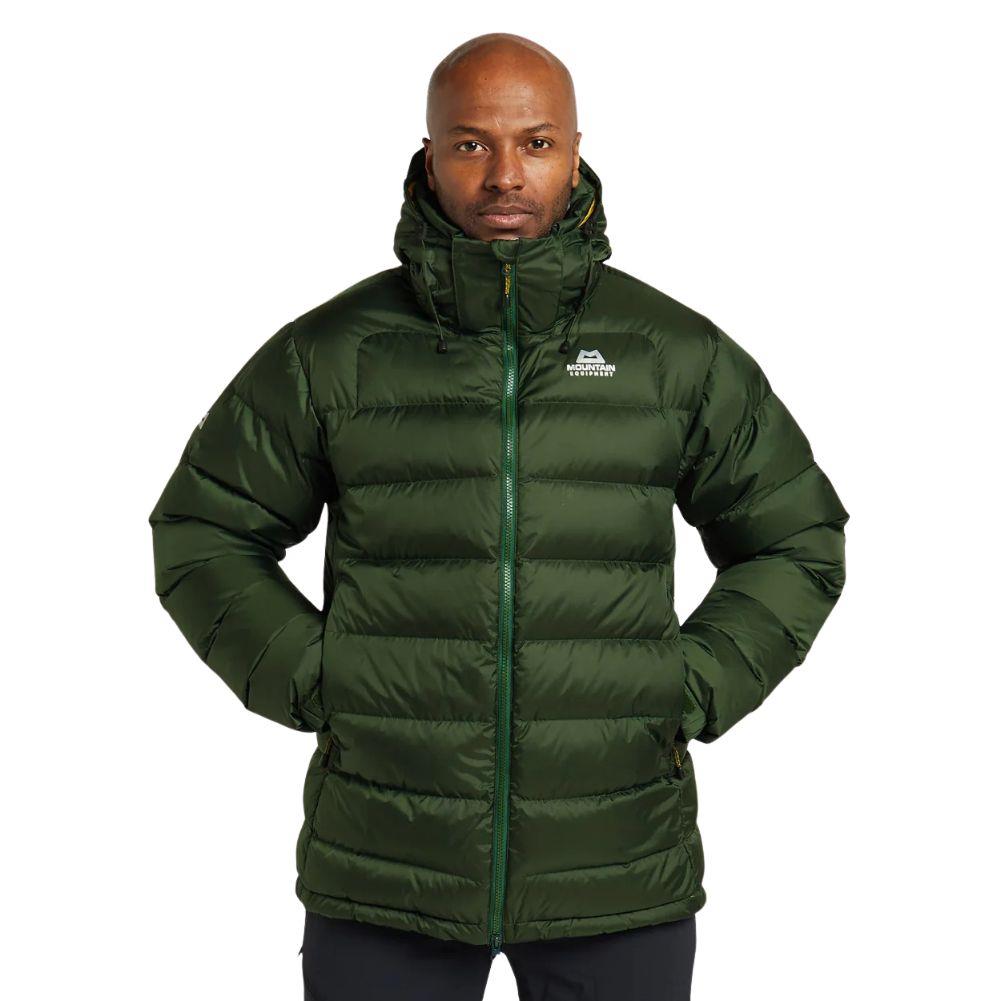 Mountain Equipment Men's Lightline Down Jacket (Conifer/Acid) - X-Large Front