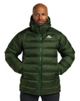 Mountain Equipment Men's Lightline Down Jacket (Conifer/Acid) - X-Large Front