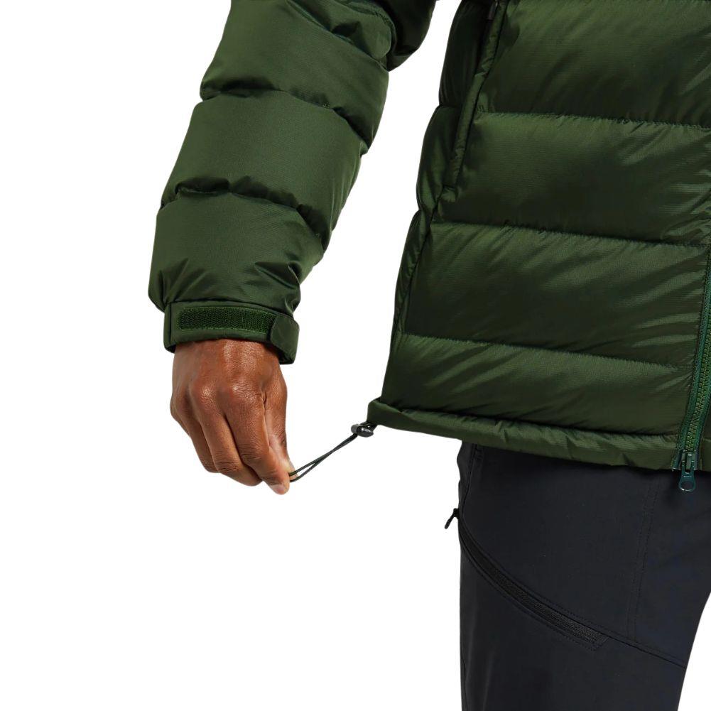 Mountain Equipment Men's Lightline Down Jacket (Conifer/Acid) - X-Large Toggle