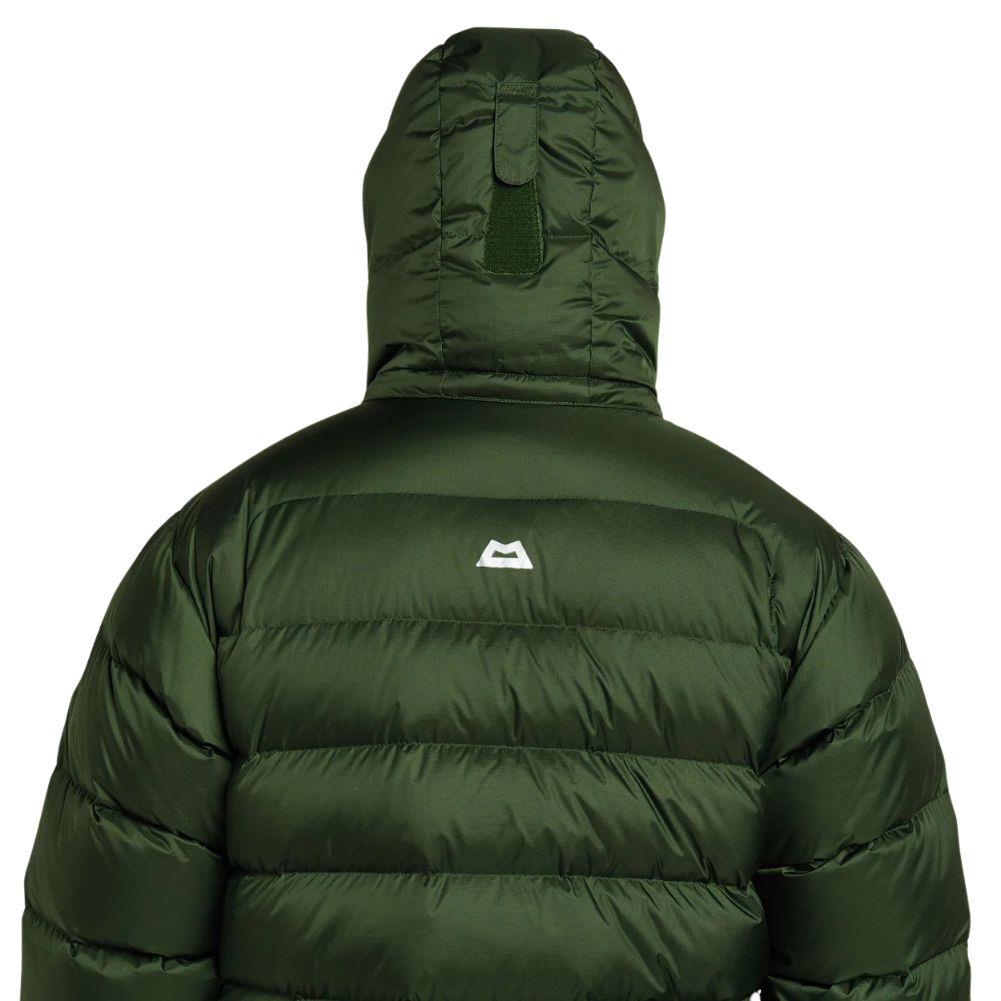 Mountain Equipment Men's Lightline Down Jacket (Conifer/Acid) - X-Large Back Top