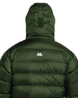Mountain Equipment Men's Lightline Down Jacket (Conifer/Acid) - X-Large Back Top