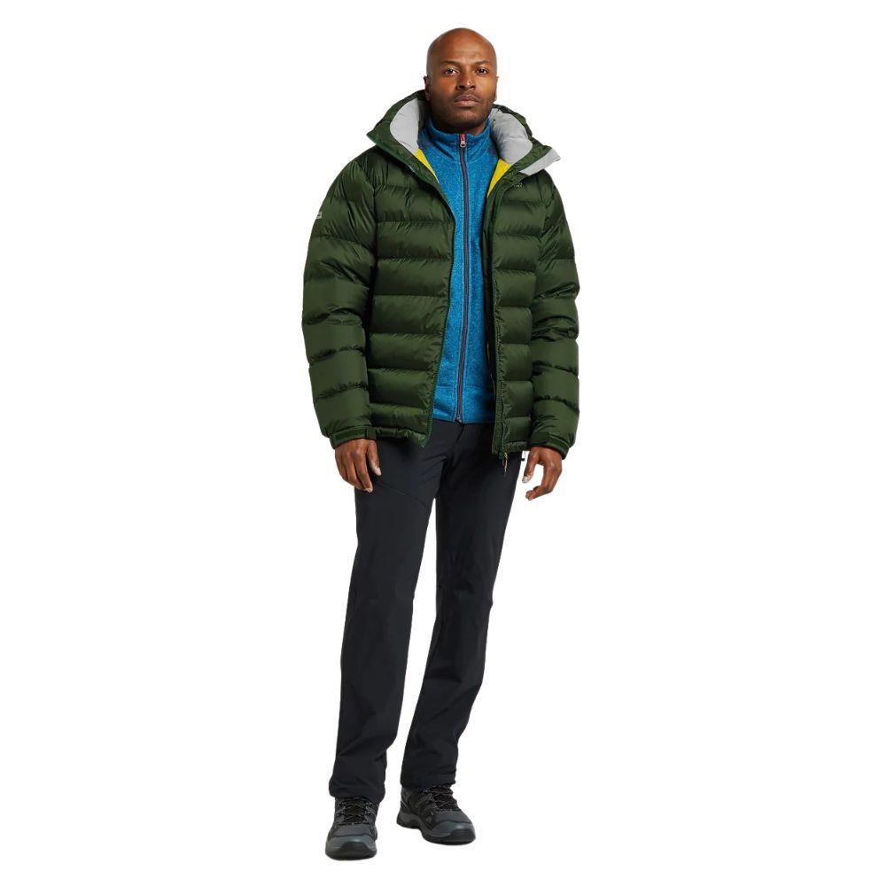 Mountain Equipment Men's Lightline Down Jacket (Conifer/Acid) - X-Large Full