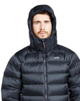 Mountain Equipment Men's Lightline Down Jacket (Navy) - X-Large Close Hood