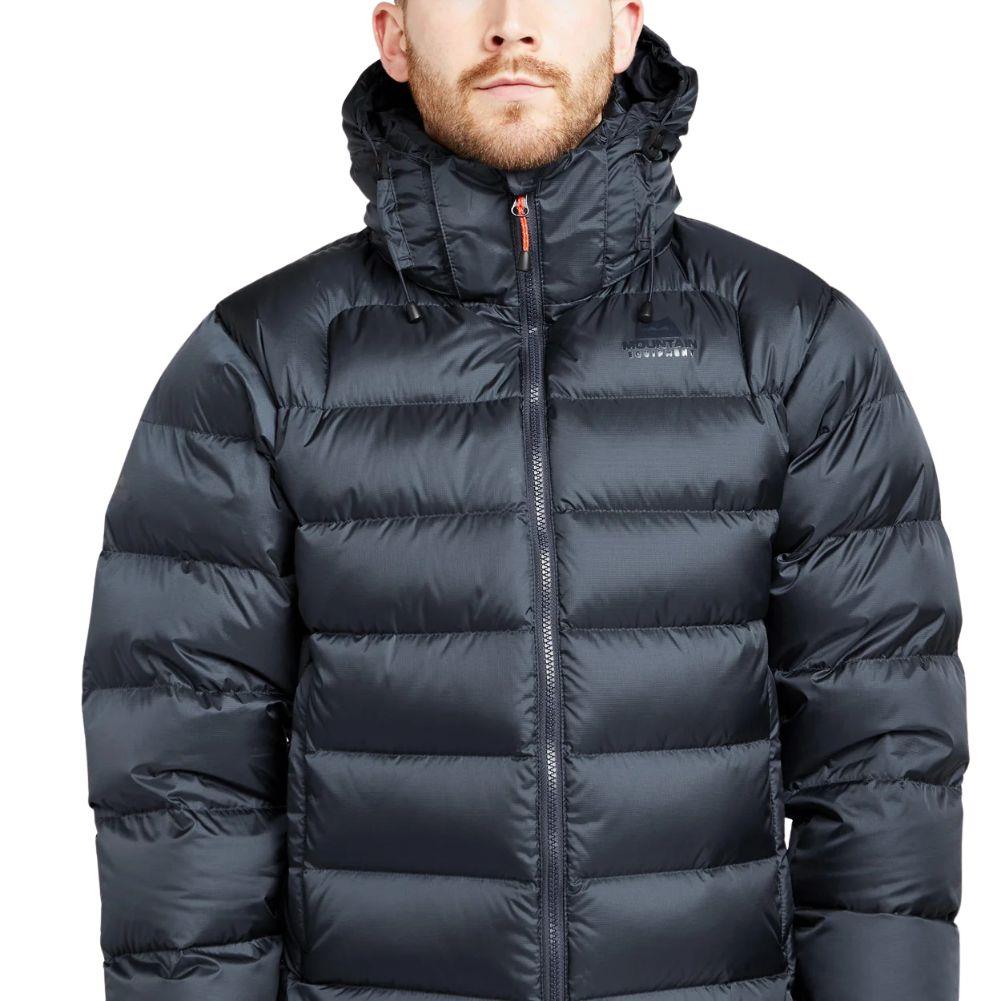 Mountain Equipment Men's Lightline Down Jacket (Navy) - X-Large Close Front