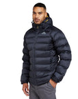 Mountain Equipment Men's Lightline Down Jacket (Obsidian/Acid) - X-Large Side