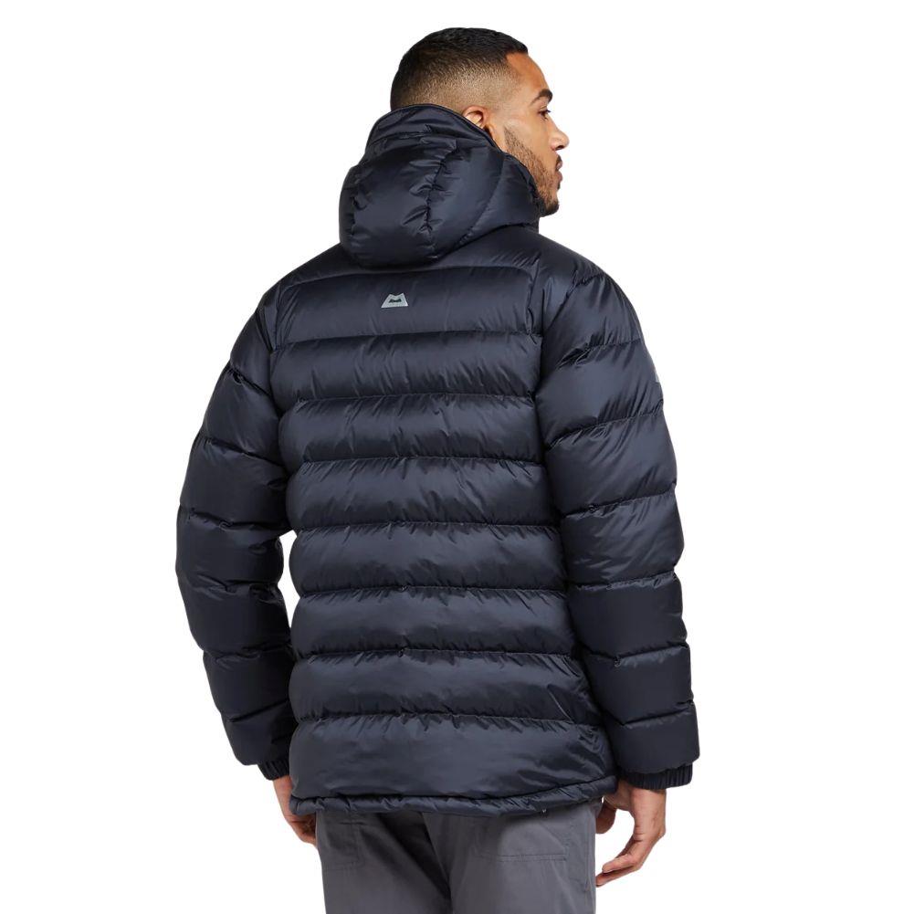 Mountain Equipment Men's Lightline Down Jacket (Obsidian/Acid) - X-Large Back 