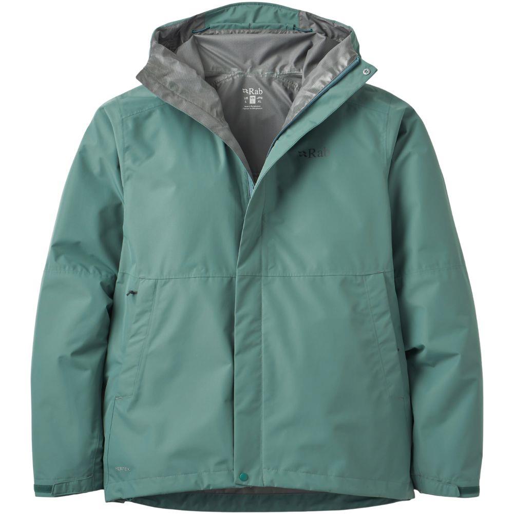 Rab Men's Downpour Waterproof Jacket (Saga)