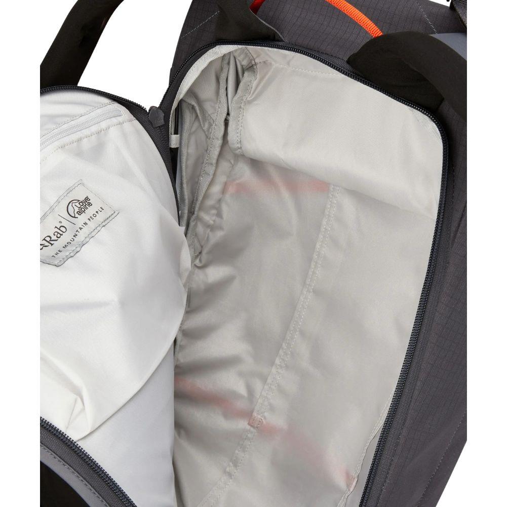 Rab Khroma 22L Rucksack (Pewter) Open