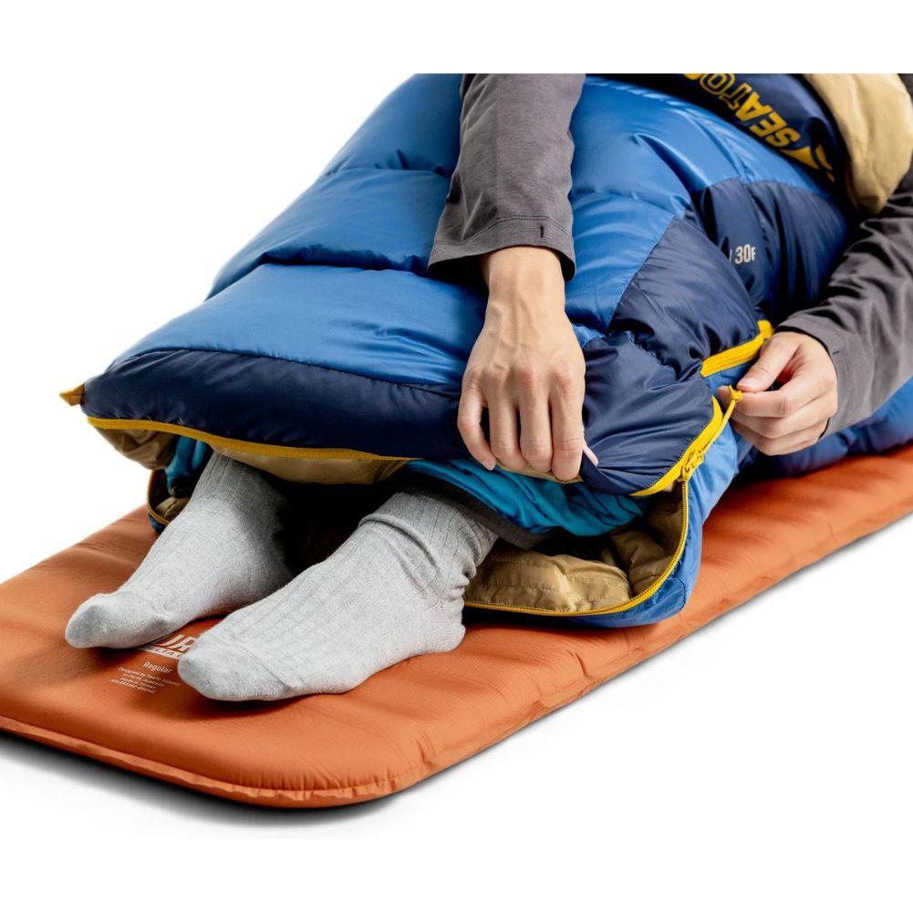Sea to Summit Circuit Down Sleeping Bag -1c - Regular (Dark Blue) legs