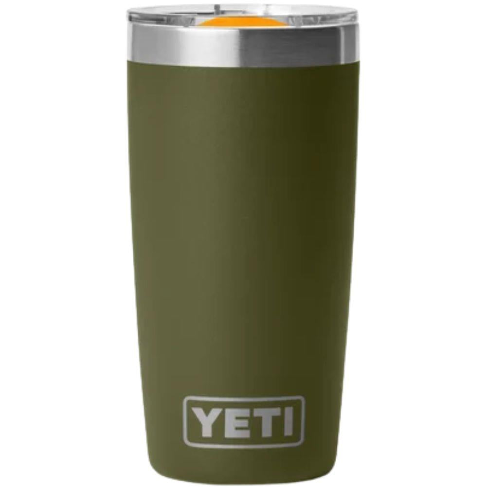 Yeti Rambler 10 oz (295 ml) Tumbler (Olive/King Crab Orange)