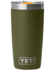 Yeti Rambler 10 oz (295 ml) Tumbler (Olive/King Crab Orange)