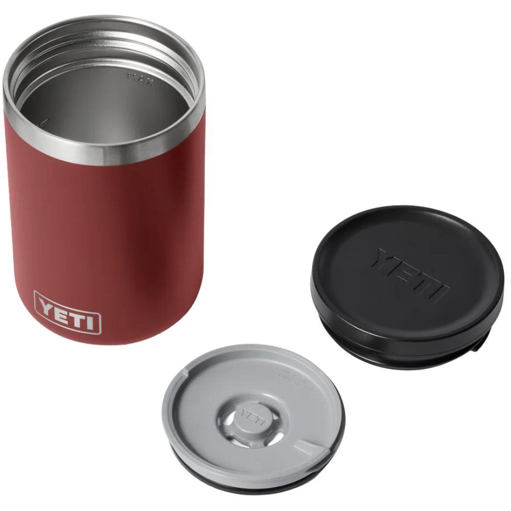 Yeti Rambler 16 oz (473 ml) Insulated Food Jar (Stag Red) lids