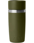 Yeti Rambler 12 oz (355 ml) Travel Bottle/Commuter Cap (Olive/King Crab Orange) back