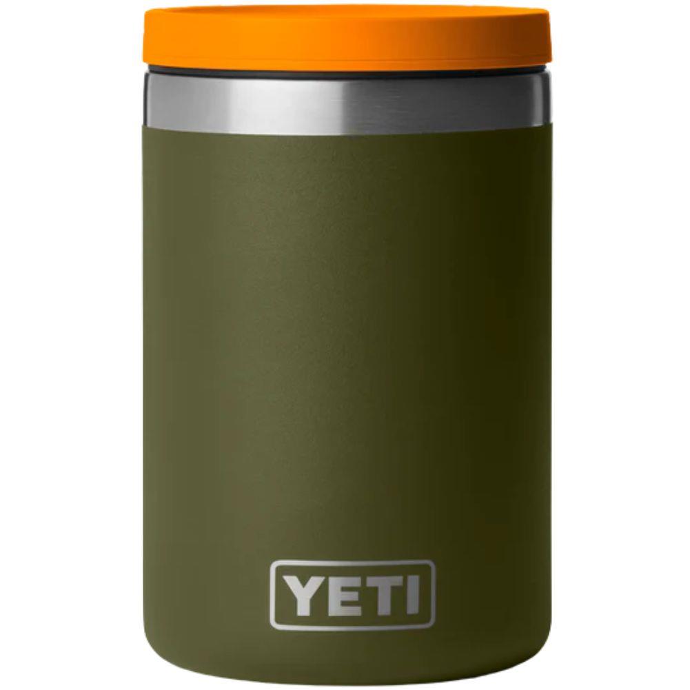 Yeti Rambler 16 oz (473 ml) Insulated Food Jar (Olive/King Crab Orange)