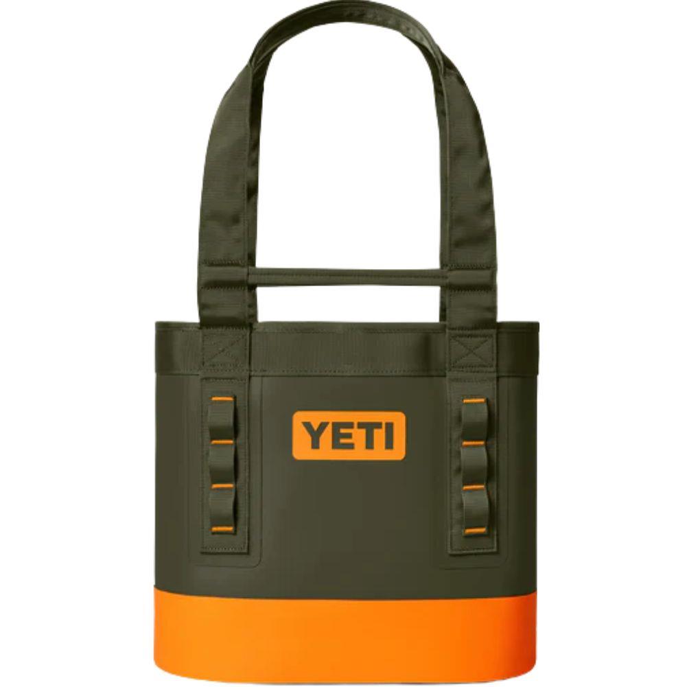 Yeti Camino 20L Carryall Tote Bag (Olive/King Crab Orange)