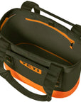 Yeti Camino 20L Carryall Tote Bag (Olive/King Crab Orange) open