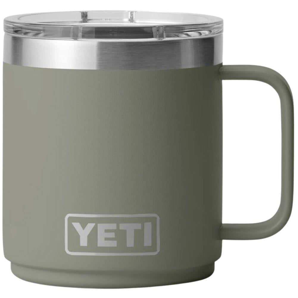 Yeti Rambler 10 oz (295 ml) Stackable Ceramic Lining Mug (Pampa Green)