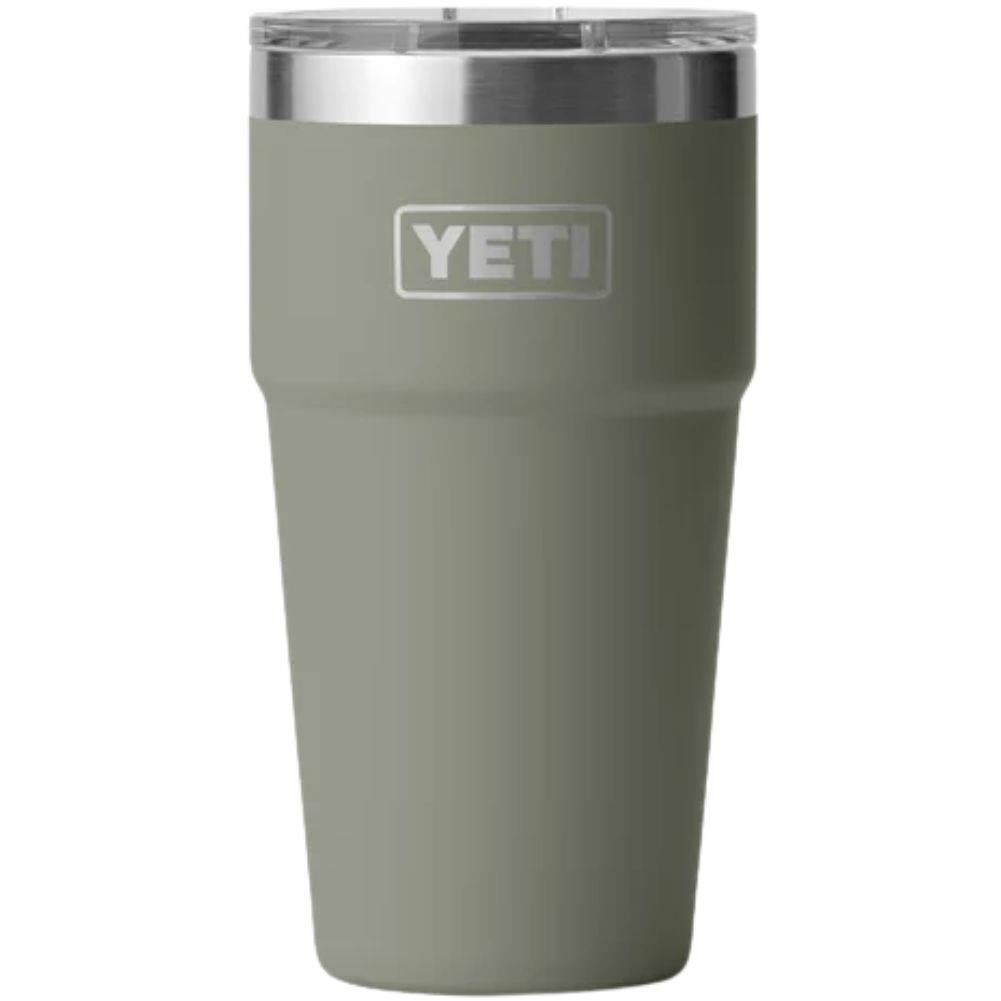 Yeti Rambler 20 oz (591 ml) Stackable Cup With MagSlider Lid (Pampa Green)