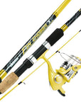 Okuma Fin Chaser "X” Series Fishing Rod Combo (Yellow) Close
