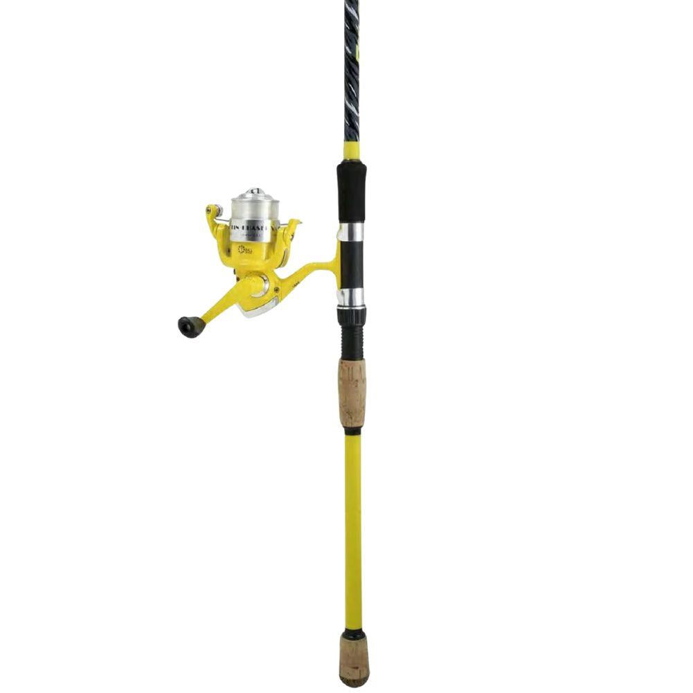 Okuma Fin Chaser "X” Series Fishing Rod Combo (Yellow) Top