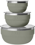 Yeti Rambler Medium Insulated Bowl With Lid (Pampa Green) sizes