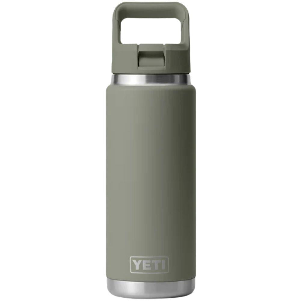Yeti Rambler 26 oz (769 ml) Bottle With Colour-Blocked Straw Cap (Pampa Green)