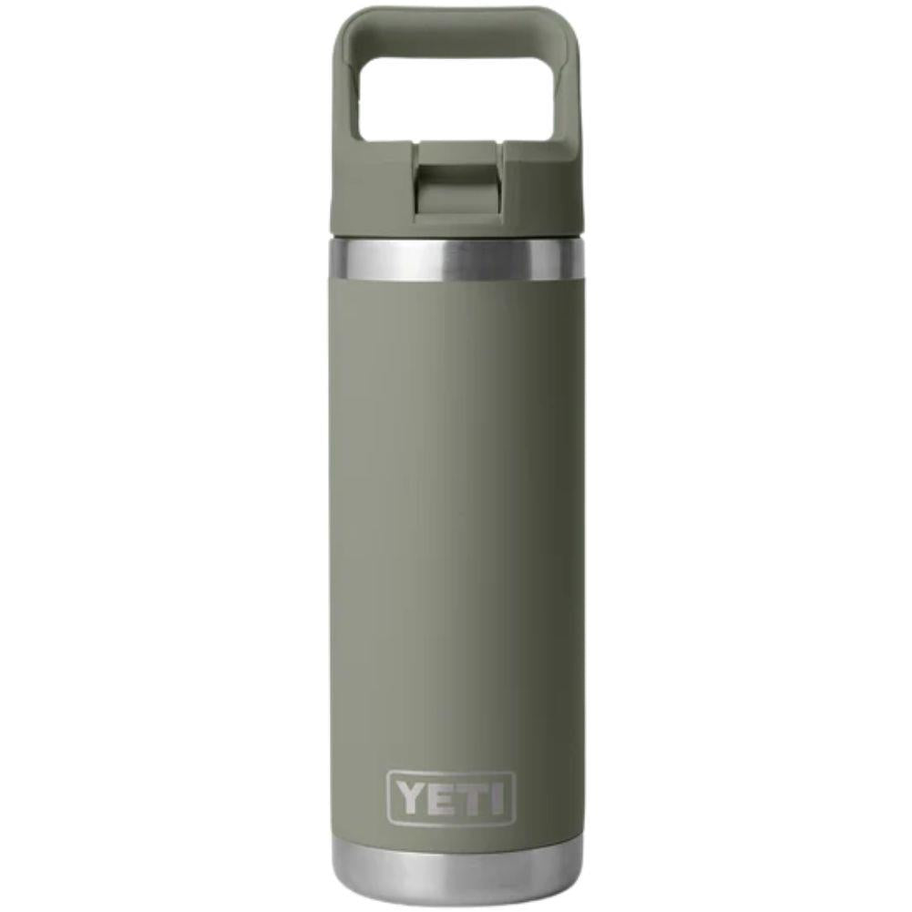 Yeti Rambler 18 oz (532 ml) Bottle With Colour-Matched Straw Cap (Pampa Green)
