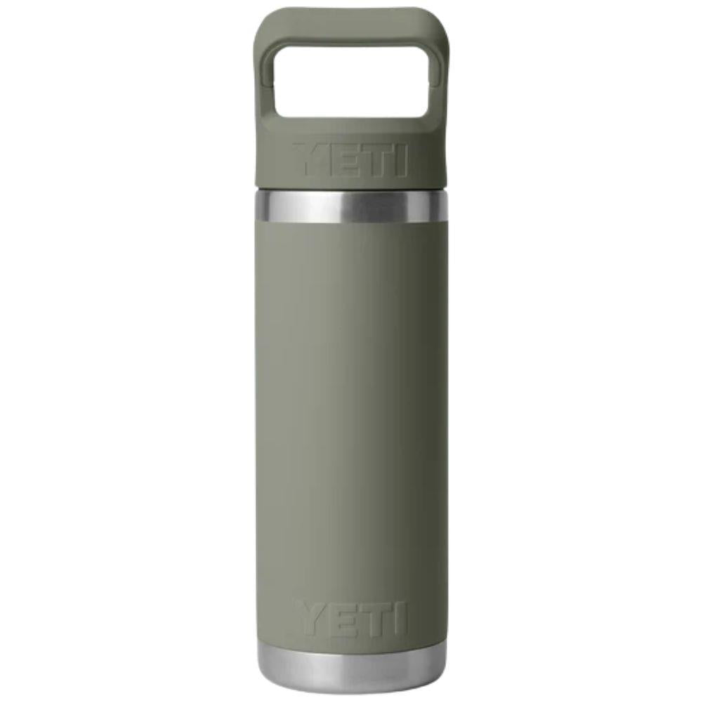Yeti Rambler 18 oz (532 ml) Bottle With Colour-Matched Straw Cap (Pampa Green) back