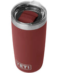 Yeti Rambler 10 oz (295 ml) Tumbler (Stag Red) angle
