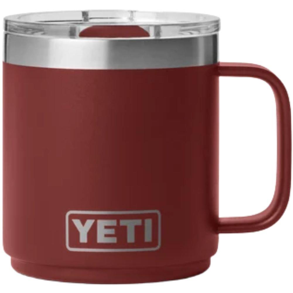 Yeti Rambler 10 oz (295 ml) Stackable Mug With DuraSip Ceramic Lining (Stag Red)
