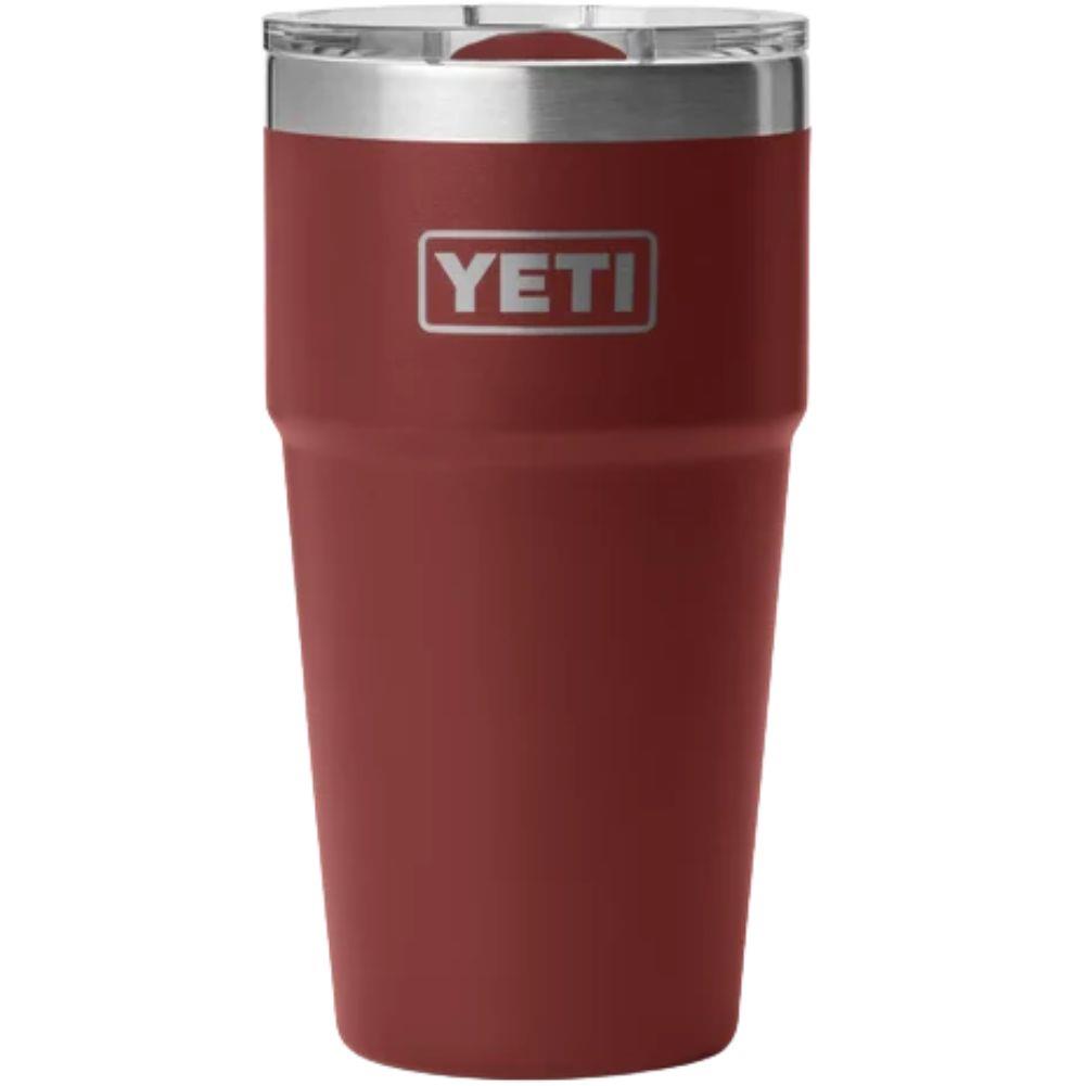 Yeti Rambler 20 oz (591 ml) Stackable Cup With MagSlider Lid (Stag Red)