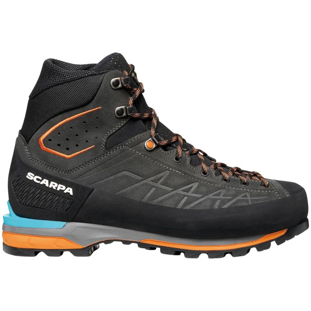 Scarpa Men's Zodiac Tech GTX Mountaineering Boot (Anthracite/Tonic Orange) right
